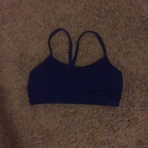 Lululemon blue sports bra